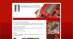 Desktop Screenshot of bjorgssystoge.no